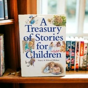 Book A Treasury of Stories for Children by Nancy & Edward Blishen Hardcover DJ